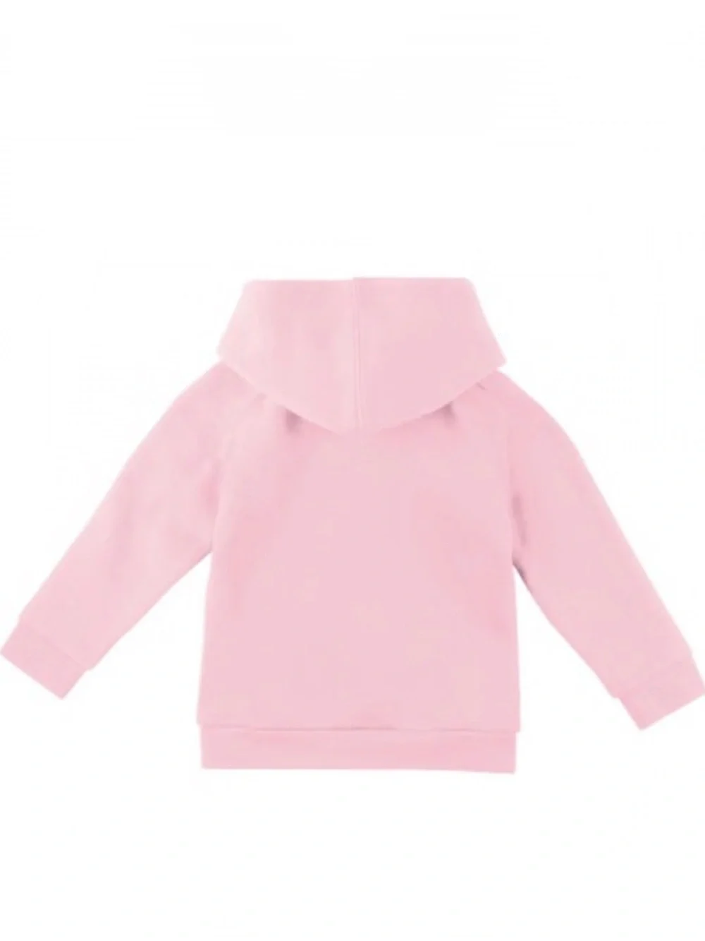 GIRLS MICHIGAN WOLVERINES PINK CHAMPION TEAM LOGO LONG SLEEVE FULL ZIP JACKET